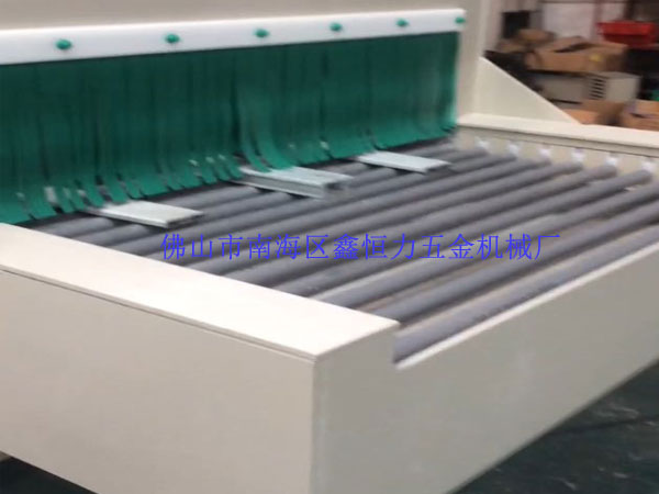 铝型材蚀刻机打样成功！