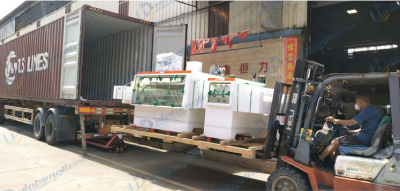 印度客户定制金属蚀刻机装柜出货！